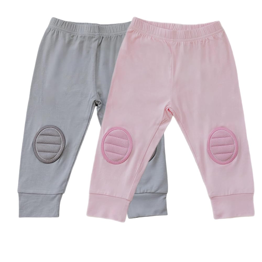 Amazon.com: Zenulove 2-Pack Viscose Baby Pants with Knee